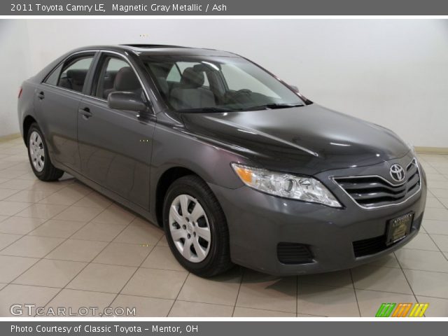 2011 Toyota Camry LE in Magnetic Gray Metallic