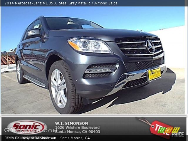 2014 Mercedes-Benz ML 350 in Steel Grey Metallic