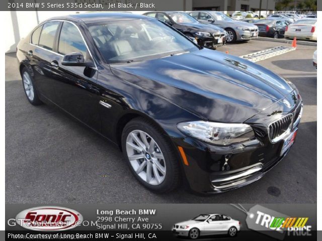 2014 BMW 5 Series 535d Sedan in Jet Black