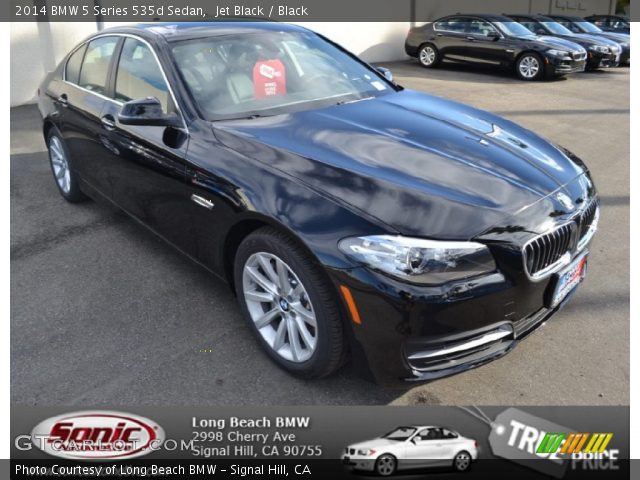 2014 BMW 5 Series 535d Sedan in Jet Black
