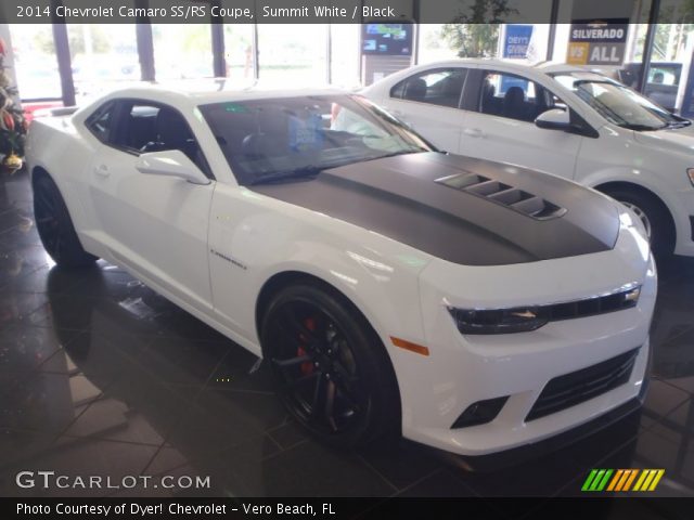 2014 Chevrolet Camaro SS/RS Coupe in Summit White