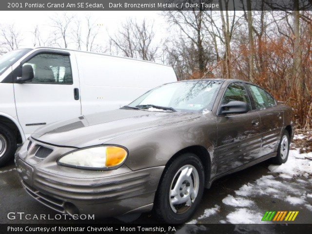 2001 Pontiac Grand Am SE Sedan in Dark Bronzemist Metallic