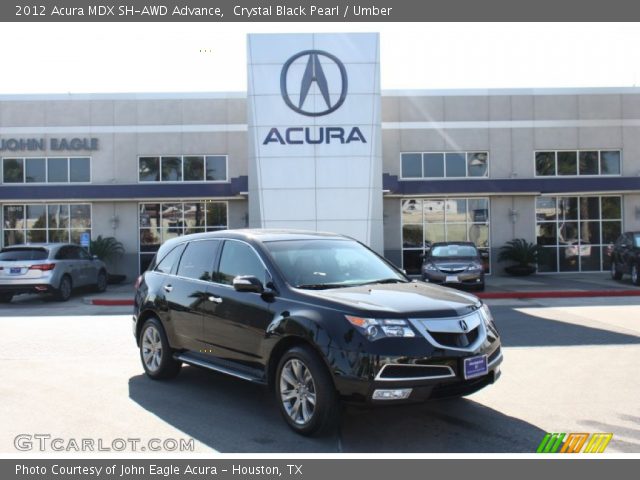 2012 Acura MDX SH-AWD Advance in Crystal Black Pearl