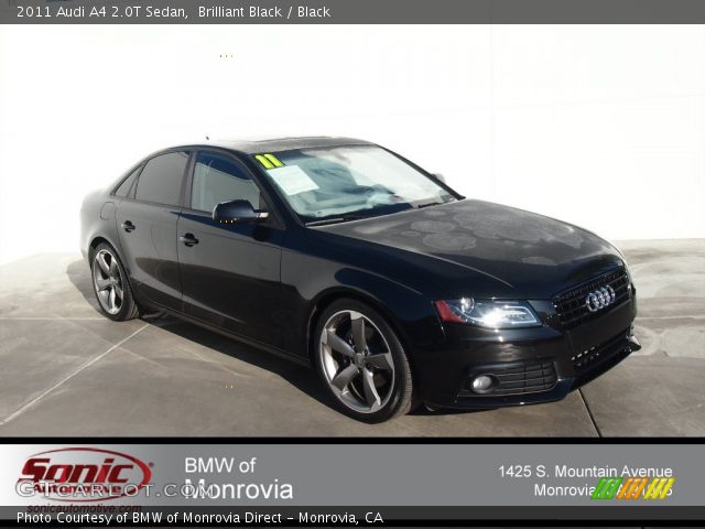 2011 Audi A4 2.0T Sedan in Brilliant Black