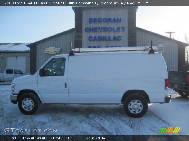 2008 Ford E Series Van E250 Super Duty Commericial in Oxford White