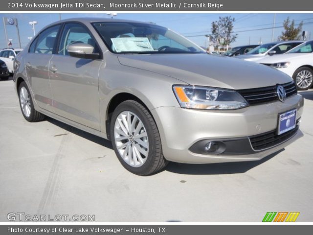 2014 Volkswagen Jetta TDI Sedan in Moonrock Silver Metallic