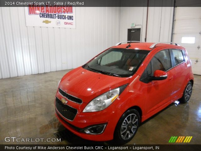 2014 Chevrolet Spark LT in Salsa