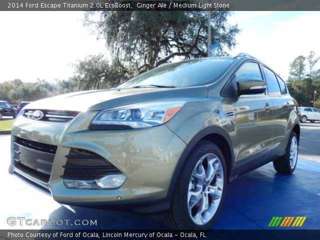 2014 Ford Escape Titanium 2.0L EcoBoost in Ginger Ale