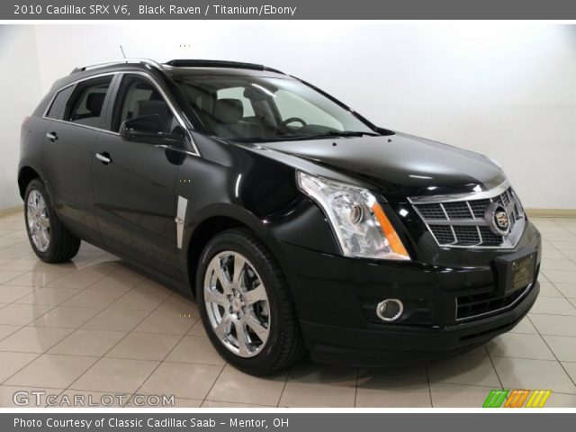 2010 Cadillac SRX V6 in Black Raven
