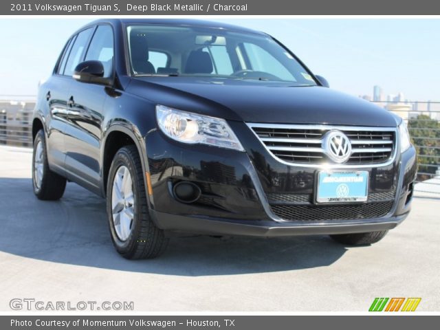 2011 Volkswagen Tiguan S in Deep Black Metallic
