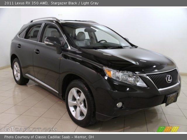 2011 Lexus RX 350 AWD in Stargazer Black