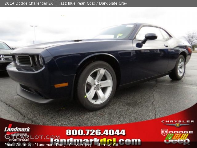 2014 Dodge Challenger SXT in Jazz Blue Pearl Coat