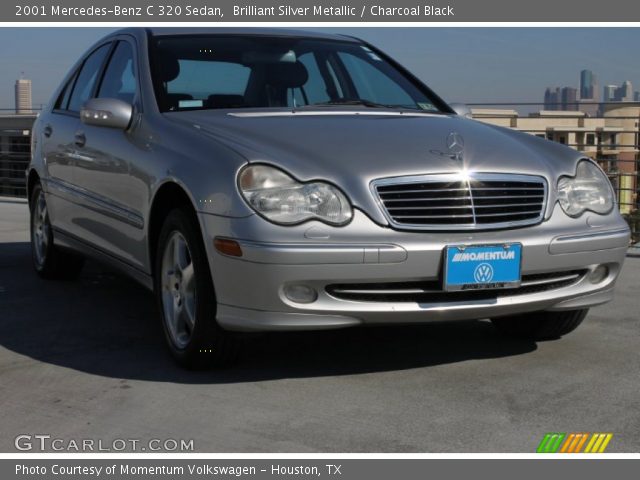 2001 Mercedes-Benz C 320 Sedan in Brilliant Silver Metallic