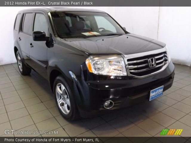 2012 Honda Pilot EX-L in Crystal Black Pearl