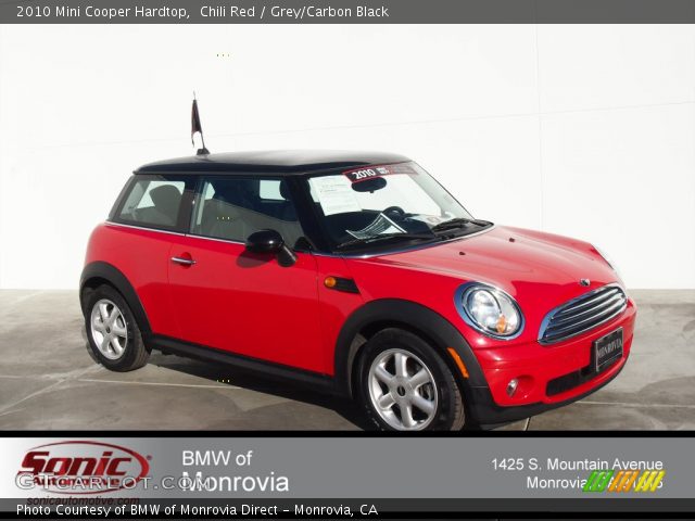 2010 Mini Cooper Hardtop in Chili Red