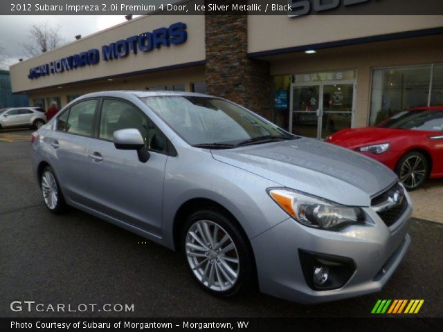 2012 Subaru Impreza 2.0i Premium 4 Door in Ice Silver Metallic