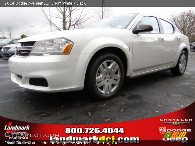 2014 Dodge Avenger SE in Bright White