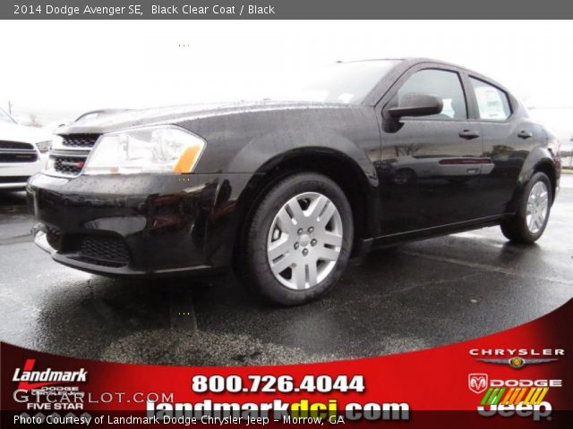 2014 Dodge Avenger SE in Black Clear Coat