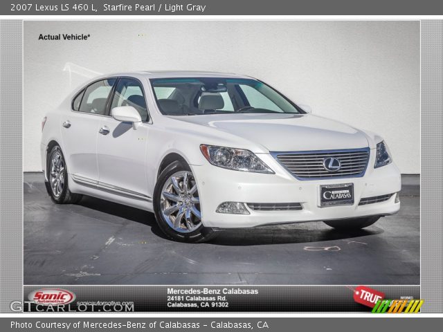 2007 Lexus LS 460 L in Starfire Pearl