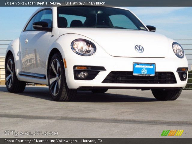 2014 Volkswagen Beetle R-Line in Pure White