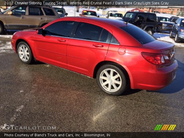 2007 Chrysler Sebring Touring Sedan in Inferno Red Crystal Pearl