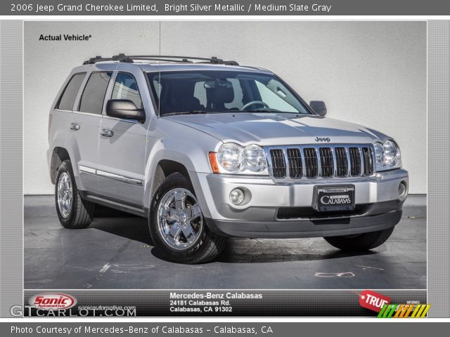 2006 Jeep Grand Cherokee Limited in Bright Silver Metallic
