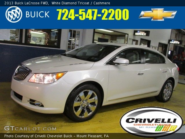2013 Buick LaCrosse FWD in White Diamond Tricoat