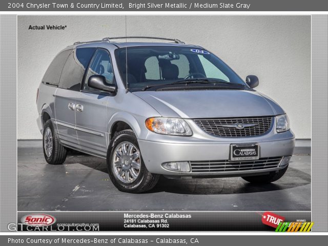 2004 Chrysler Town & Country Limited in Bright Silver Metallic