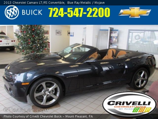2013 Chevrolet Camaro LT/RS Convertible in Blue Ray Metallic