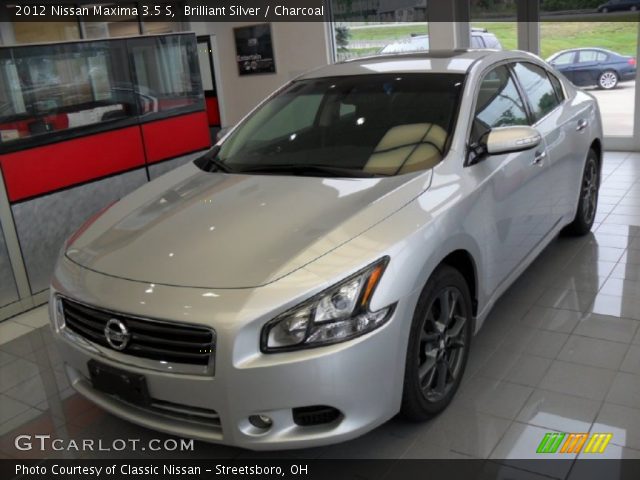 2012 Nissan Maxima 3.5 S in Brilliant Silver