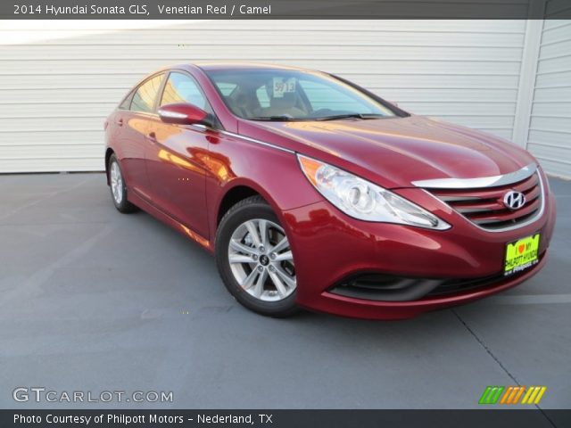 2014 Hyundai Sonata GLS in Venetian Red