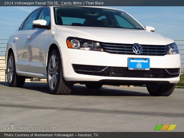 2014 Volkswagen Passat TDI SE in Candy White