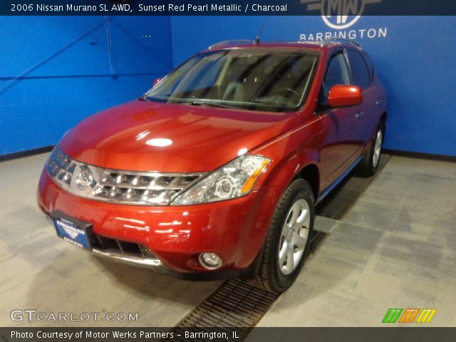 2006 Nissan Murano SL AWD in Sunset Red Pearl Metallic