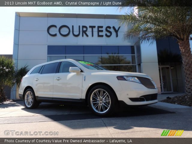 2013 Lincoln MKT EcoBoost AWD in Crystal Champagne