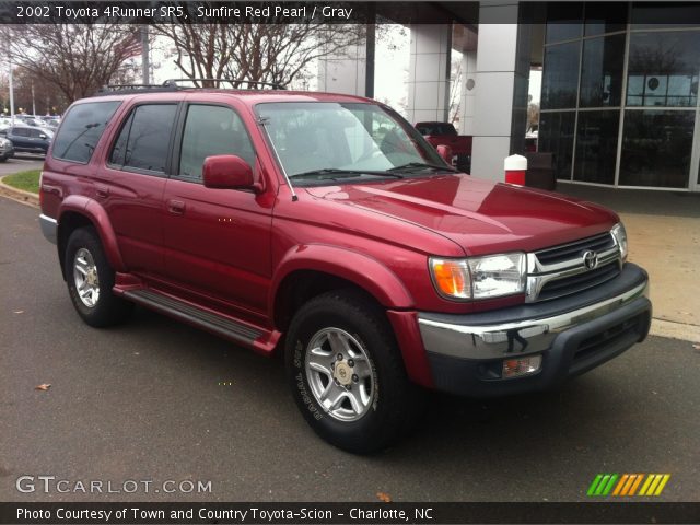 2002 Toyota 4Runner SR5 in Sunfire Red Pearl
