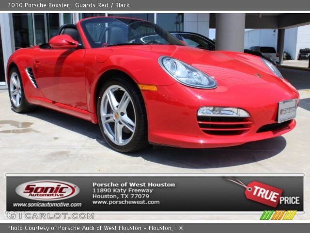2010 Porsche Boxster  in Guards Red