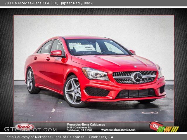 2014 Mercedes-Benz CLA 250 in Jupiter Red