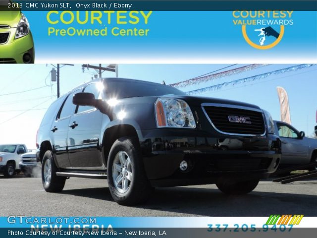 2013 GMC Yukon SLT in Onyx Black