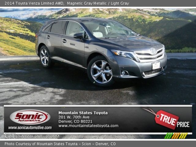 2014 Toyota Venza Limited AWD in Magnetic Gray Metallic