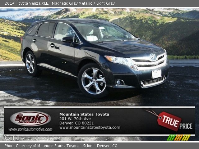 2014 Toyota Venza XLE in Magnetic Gray Metallic