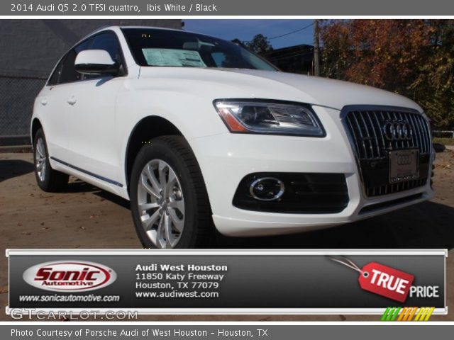 2014 Audi Q5 2.0 TFSI quattro in Ibis White