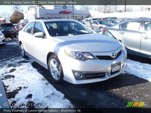 2012 Toyota Camry SE in Classic Silver Metallic