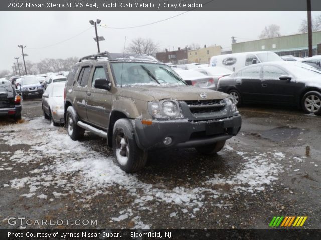 2002 Nissan Xterra SE V6 4x4 in Gold Rush Metallic