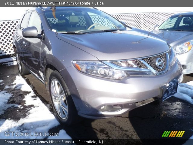 2011 Nissan Murano LE AWD in Platinum Graphite