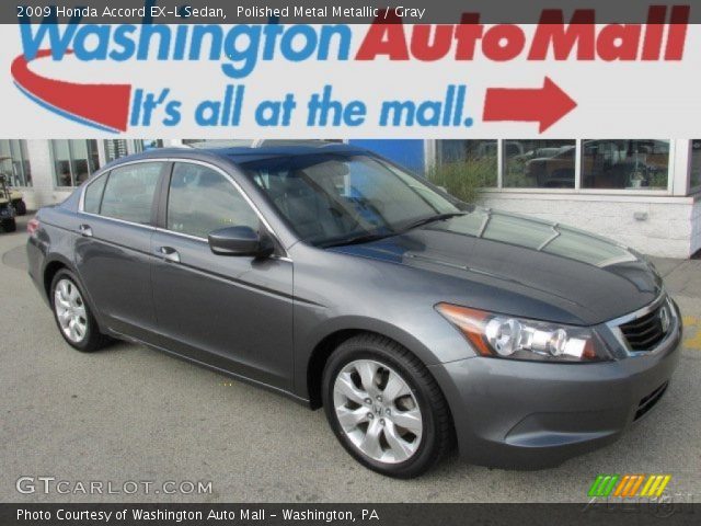 2009 Honda Accord EX-L Sedan in Polished Metal Metallic