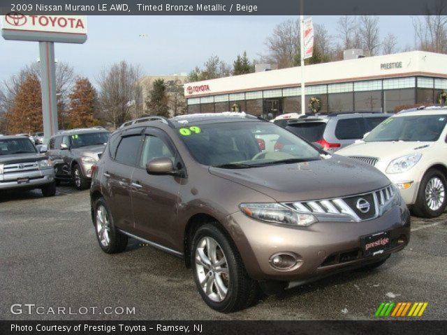 2009 Nissan Murano LE AWD in Tinted Bronze Metallic