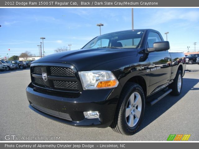 2012 Dodge Ram 1500 ST Regular Cab in Black