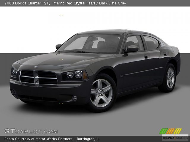 2008 Dodge Charger R/T in Inferno Red Crystal Pearl