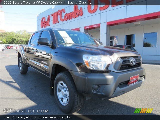 2012 Toyota Tacoma V6 Double Cab 4x4 in Black