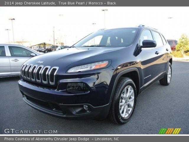 2014 Jeep Cherokee Latitude in True Blue Pearl